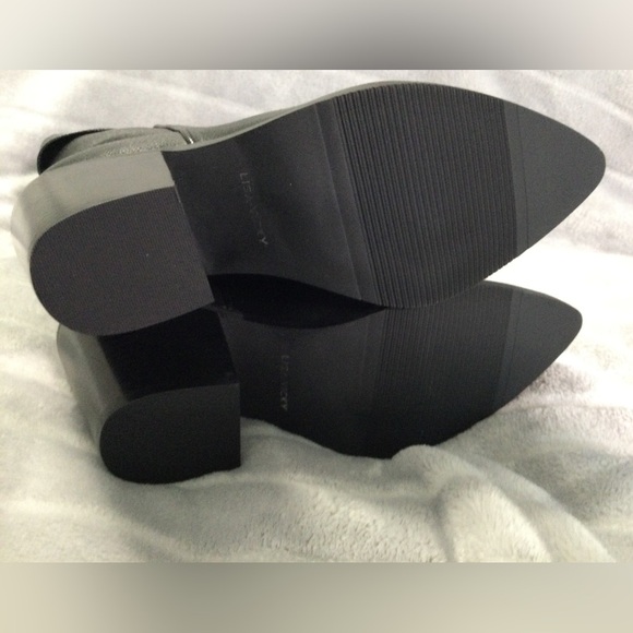 Lisa Vicky MAE-V Soft Tumble Leather Heeled Boots Size 8.5 - Picture 9 of 12